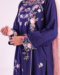 Halim | 3-Piece Stitched Embroidered Dress