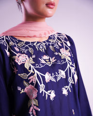 Halim | 3-Piece Stitched Embroidered Dress