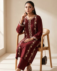 Maala | 3-Piece Embroidered Outfit