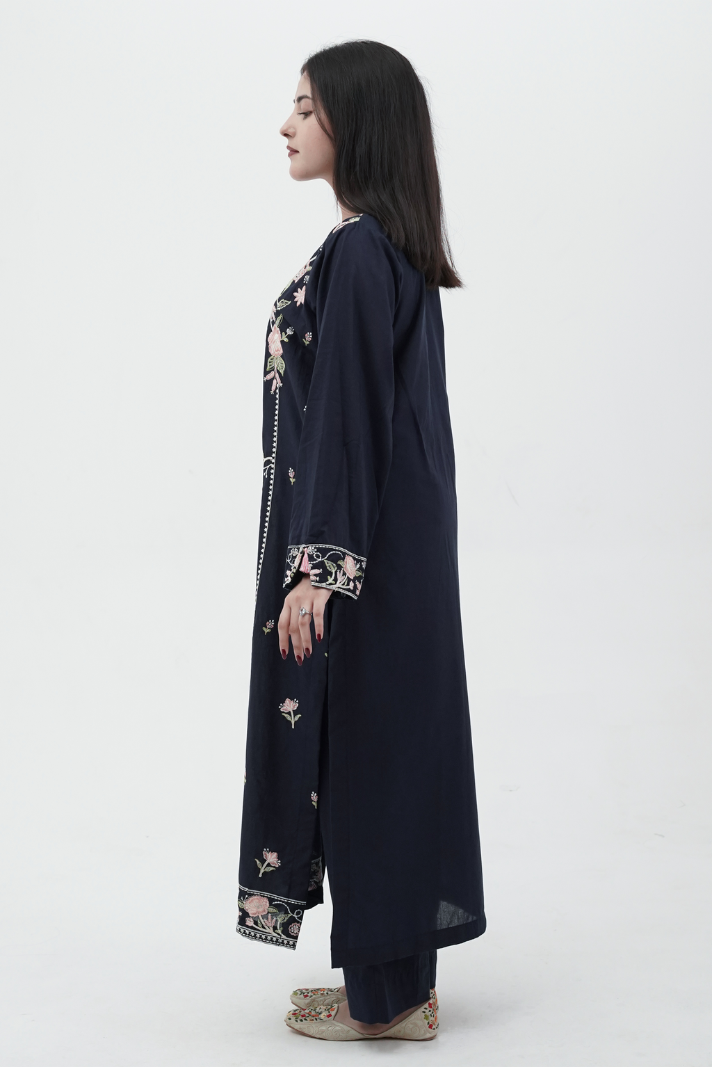 Halim | 3-Piece Stitched Embroidered Dress