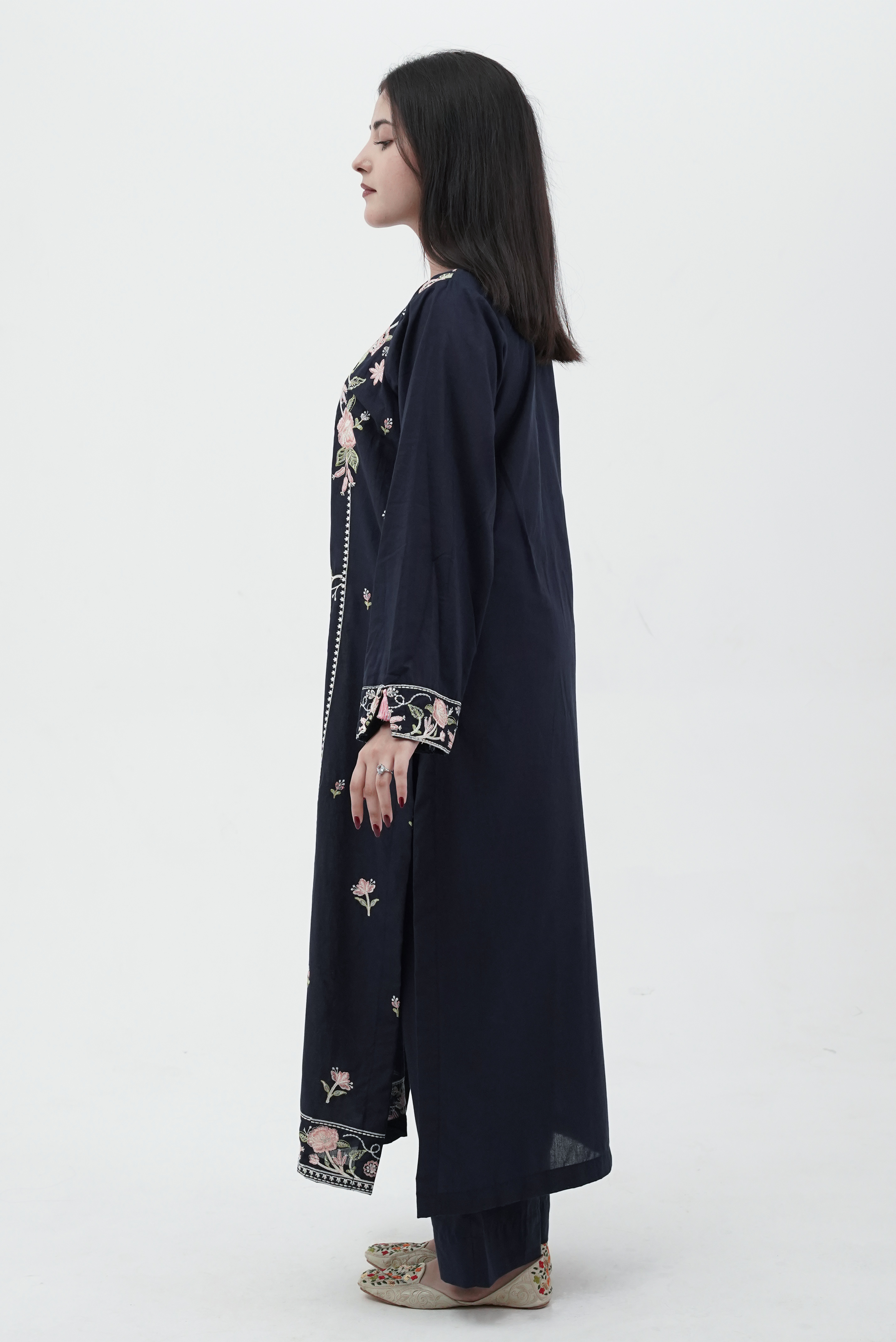 Halim | 3-Piece Stitched Embroidered Dress