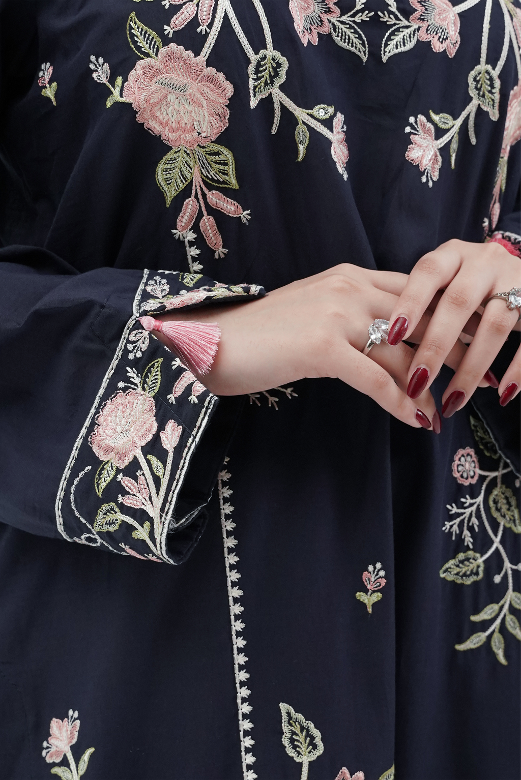 Halim | 3-Piece Stitched Embroidered Dress