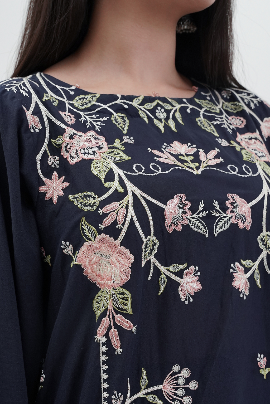Halim | 3-Piece Stitched Embroidered Dress