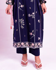 Halim | 3-Piece Stitched Embroidered Dress