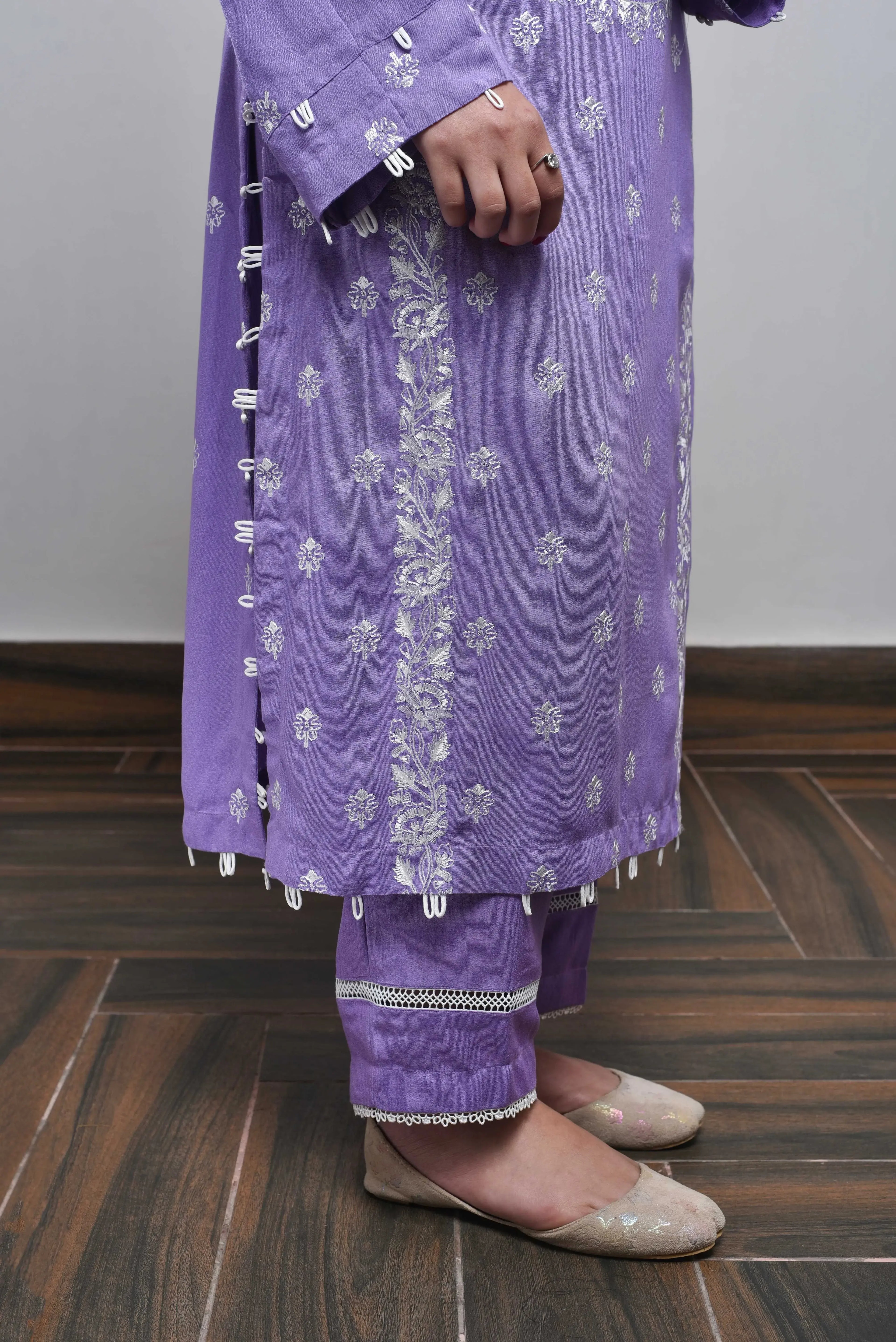 Purple Rain - Karandi 2 Piece Suit