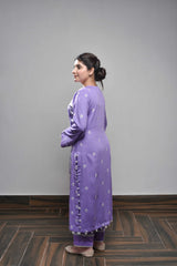 Purple Rain - Karandi 2 Piece Suit