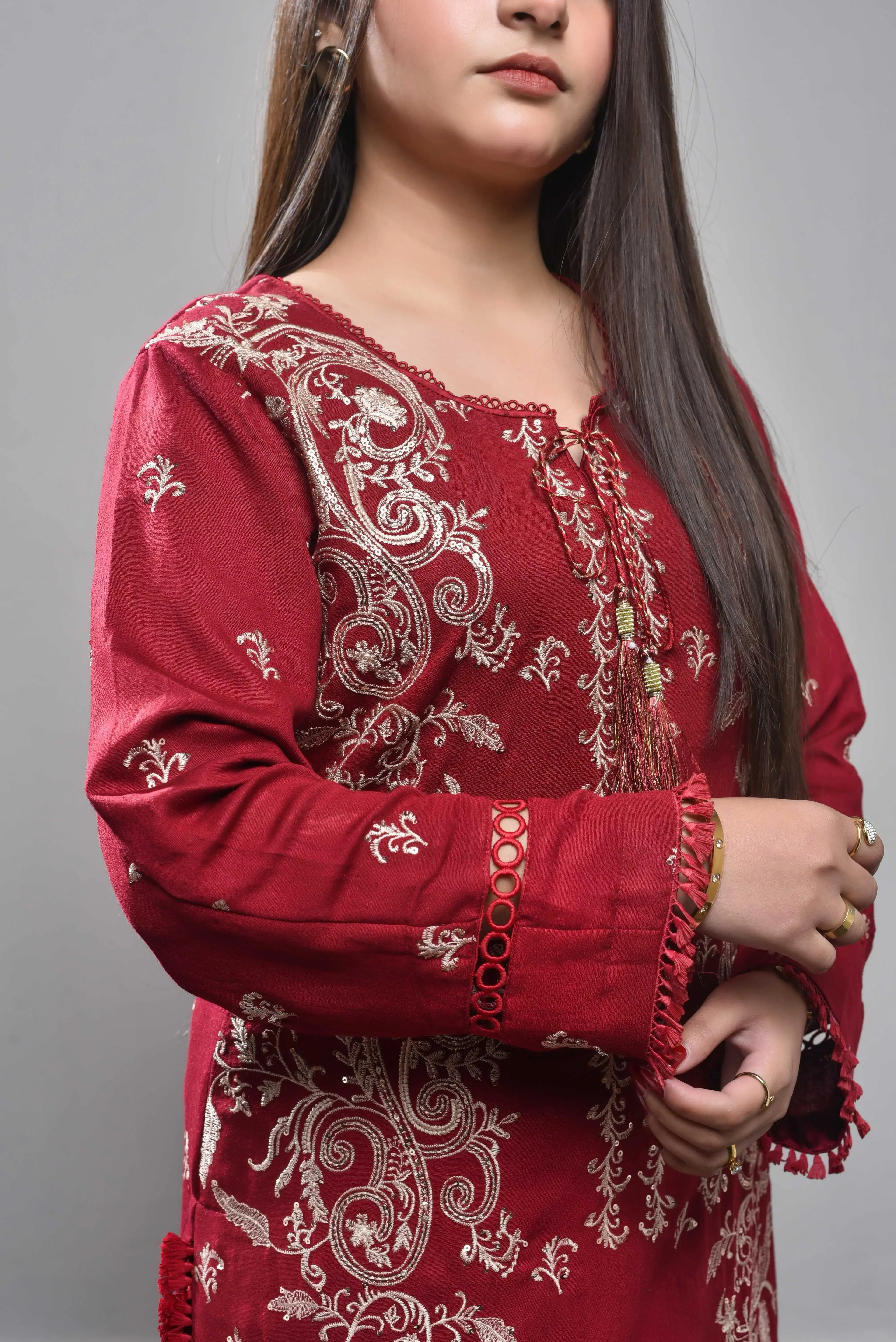 Red Lotus - Karandi 2 Piece Suit