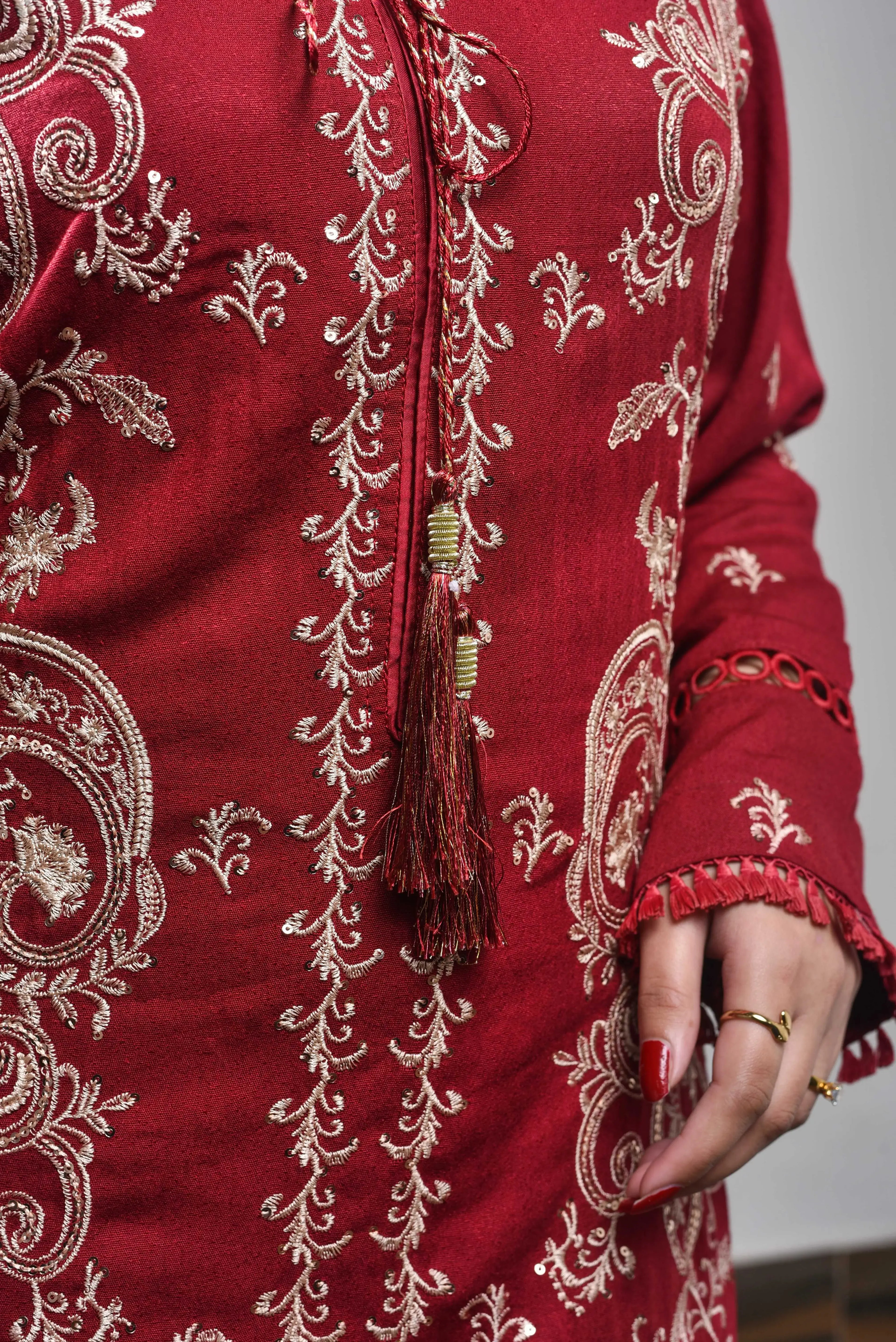 Red Lotus - Karandi 2 Piece Suit