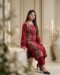 Red Lotus - Karandi 2 Piece Suit